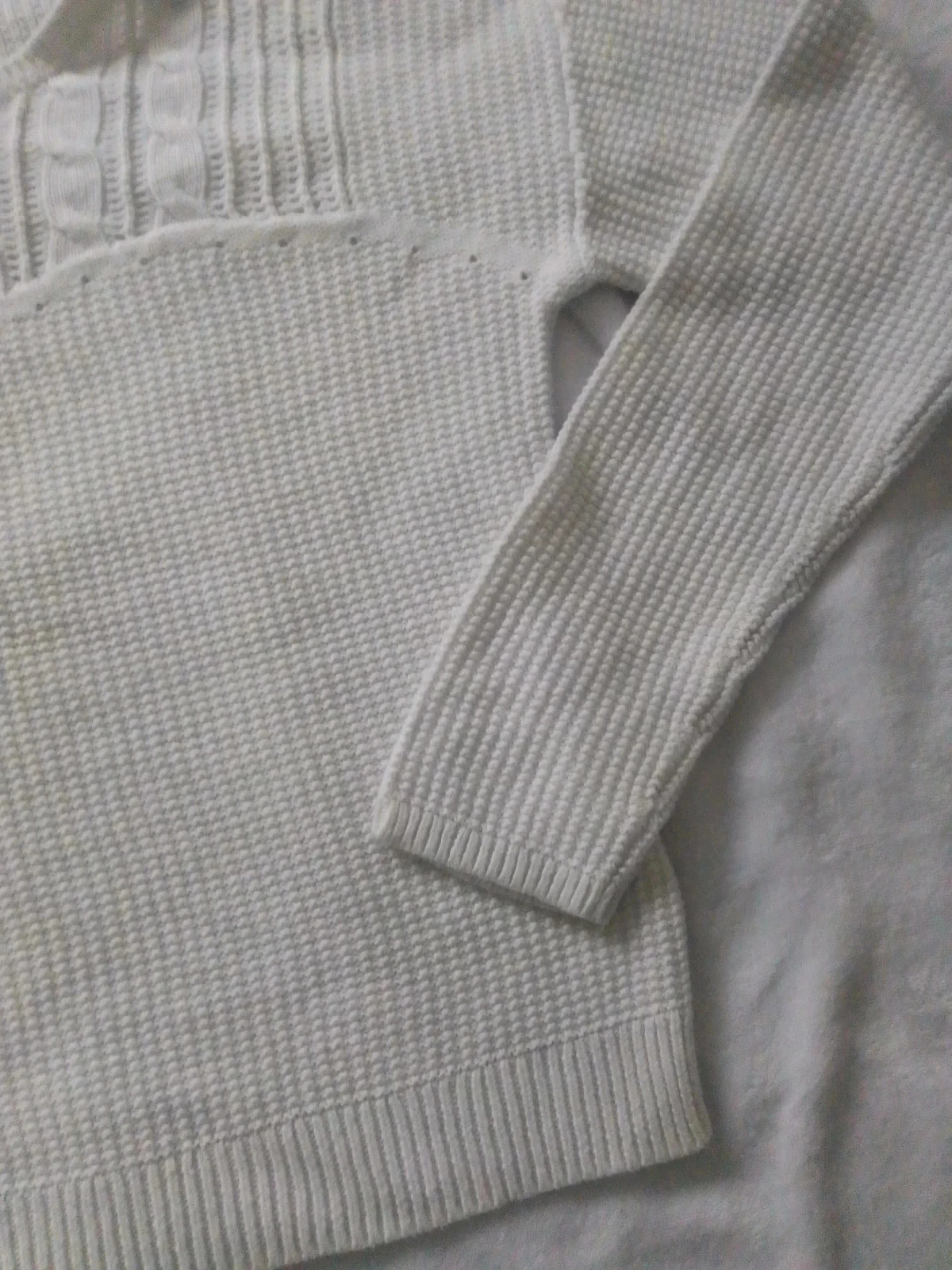 Petit pull blanc 38 – photo 4